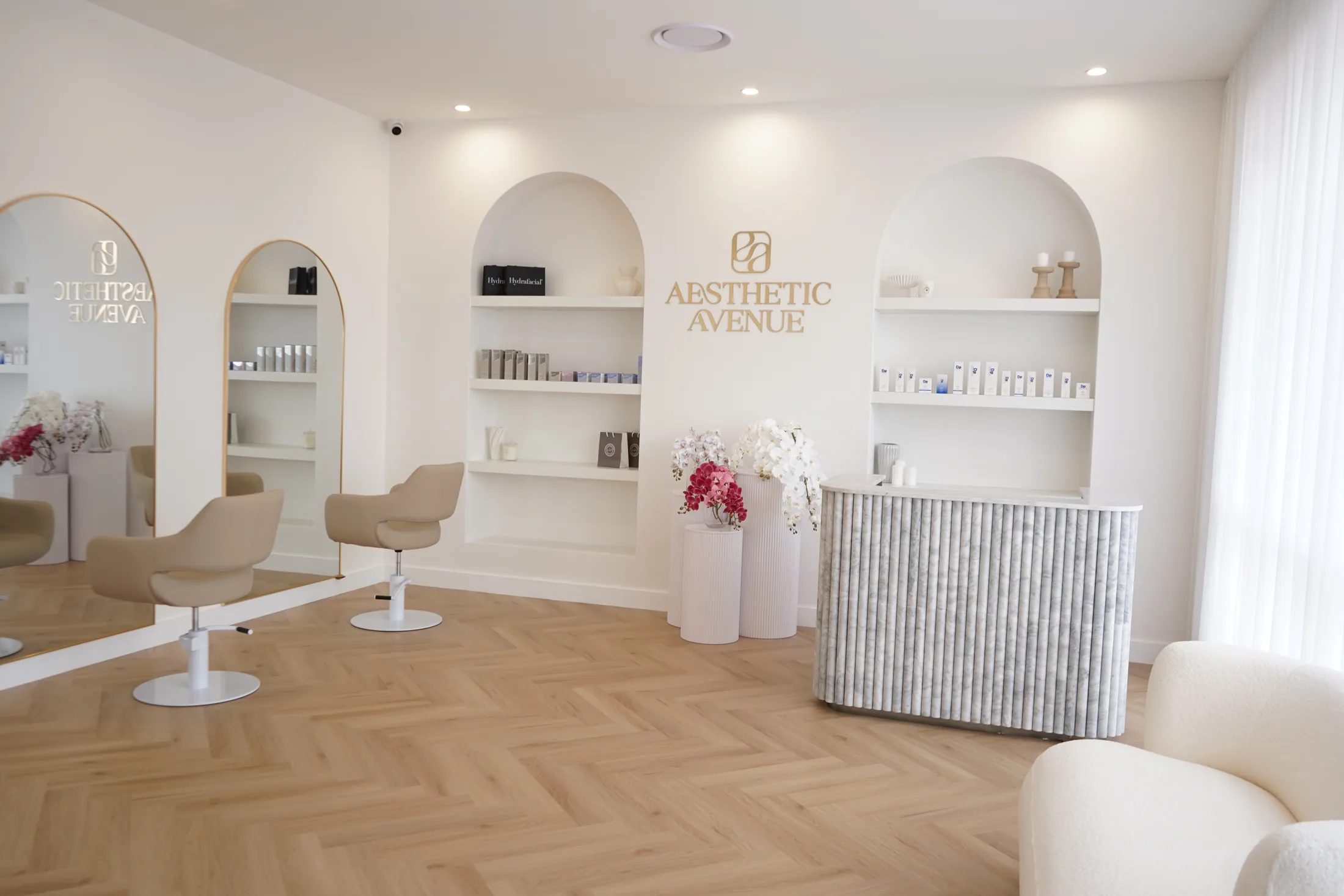 Aesthetic Avenue clinic interior